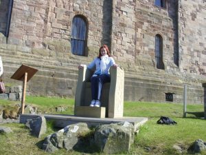 Bamburgh Castle Throne