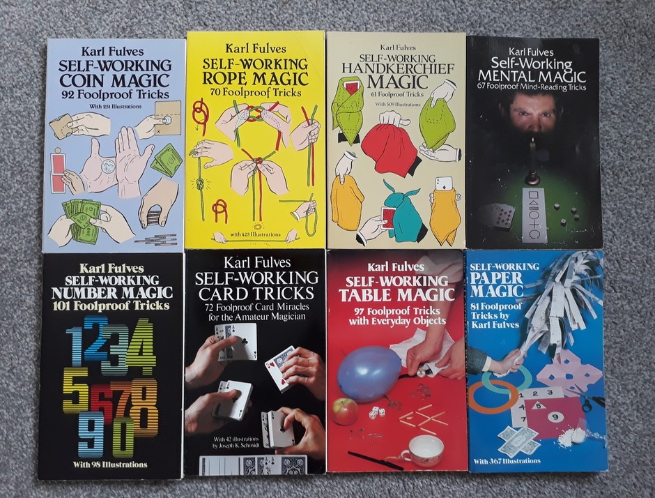 eight close up magic books.